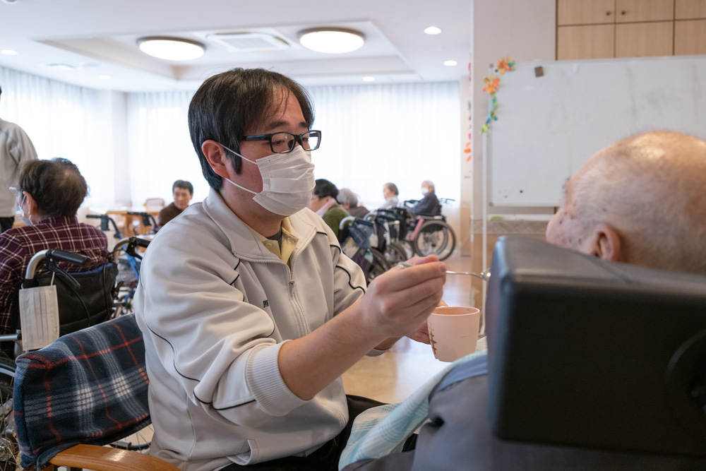 特別養護老人ホーム 照葉の里 屋上からの景色
