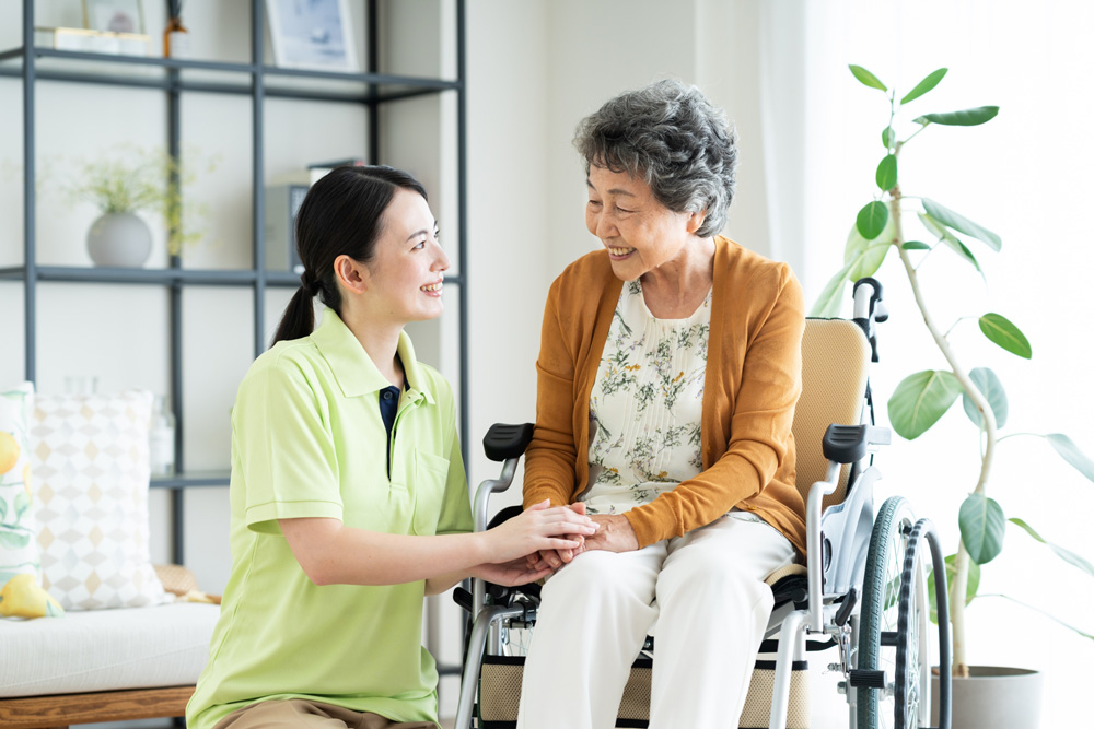 特別養護老人ホーム 照葉の里 屋上からの景色